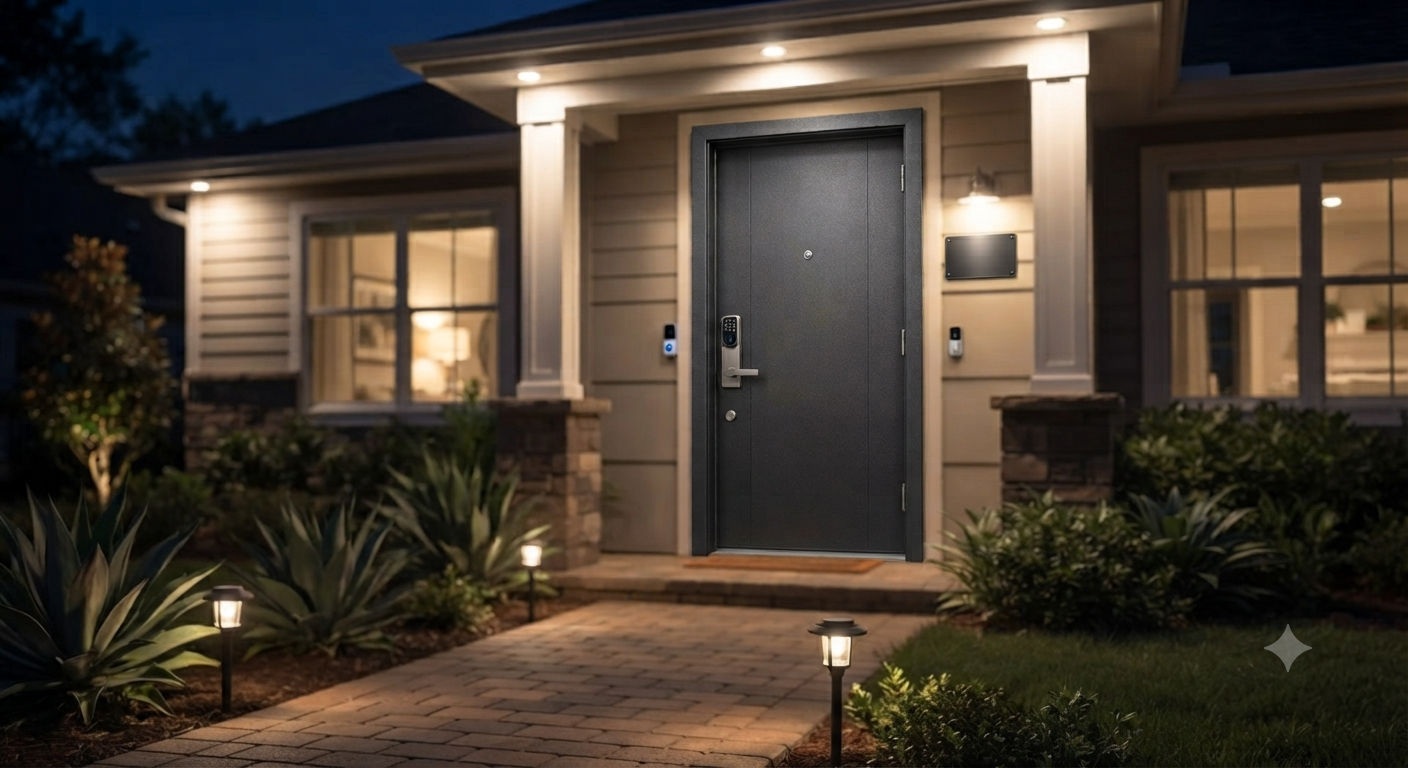 Night Security: How Your Front Door Protects You
